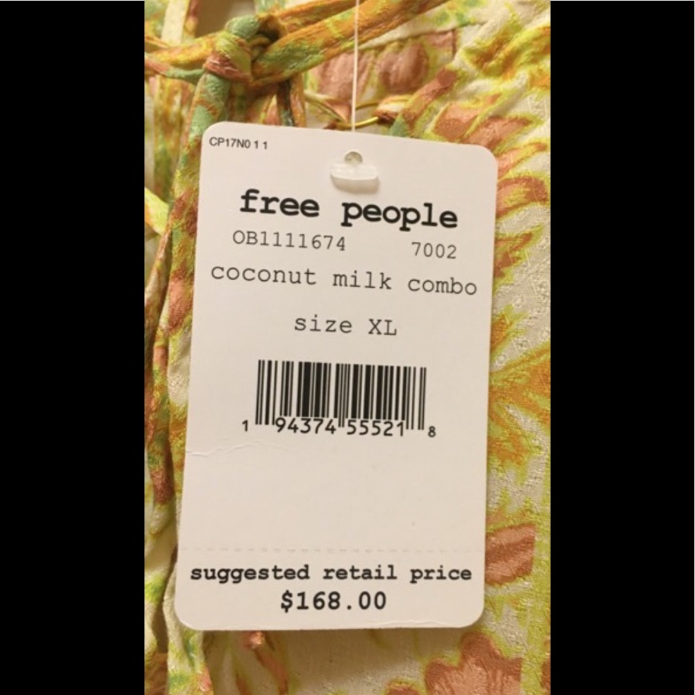 Free People Hanalei Bay Lace-up Midi Dress - Picture 10 of 13